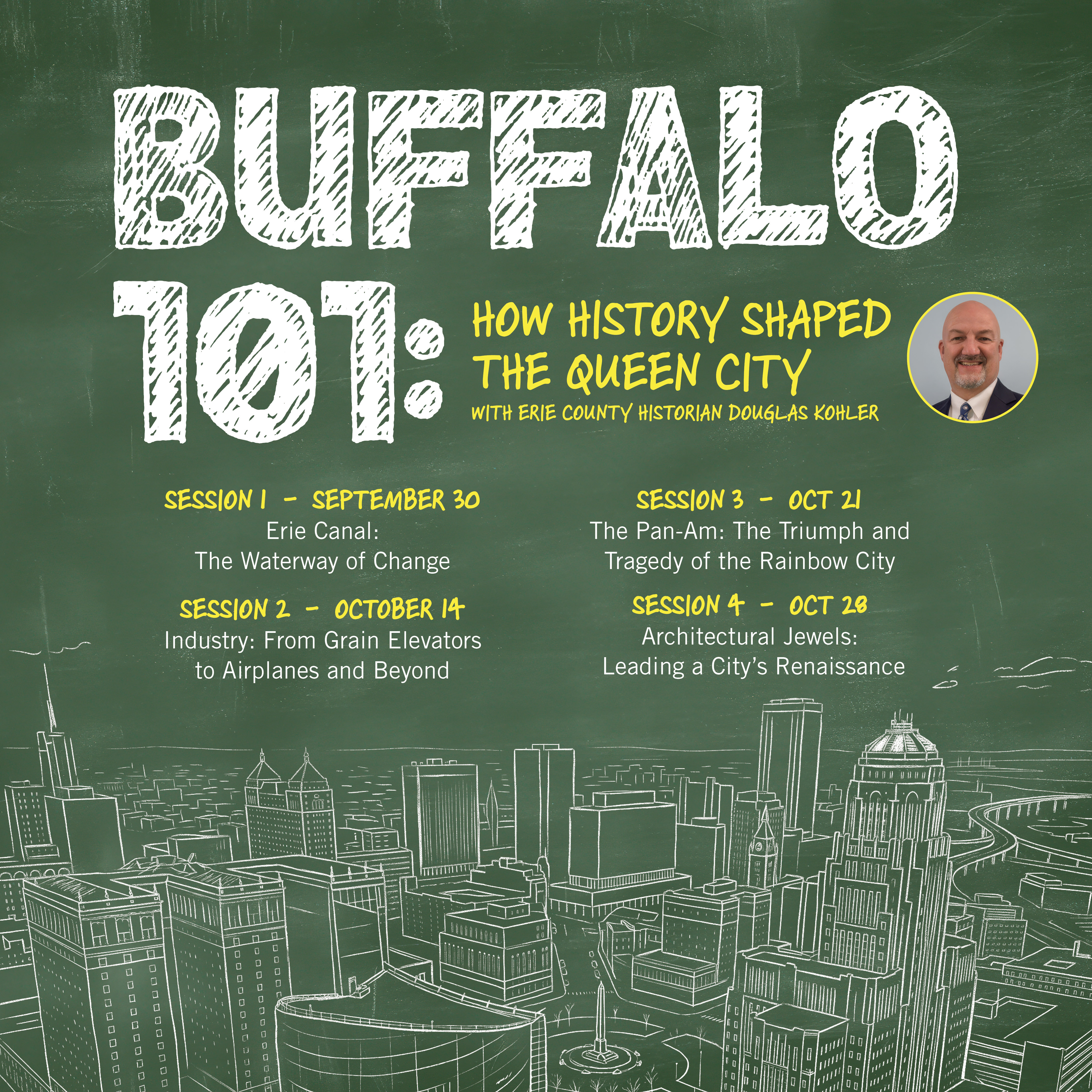 Buffalo 101: How History Shaped the Queen City - Session 2 - logo